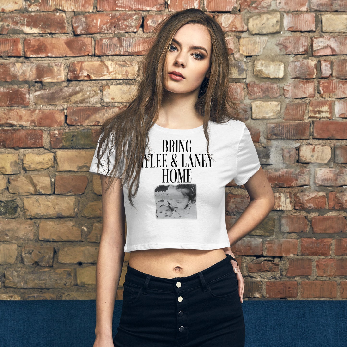 Rylee and Laney Crop Tee