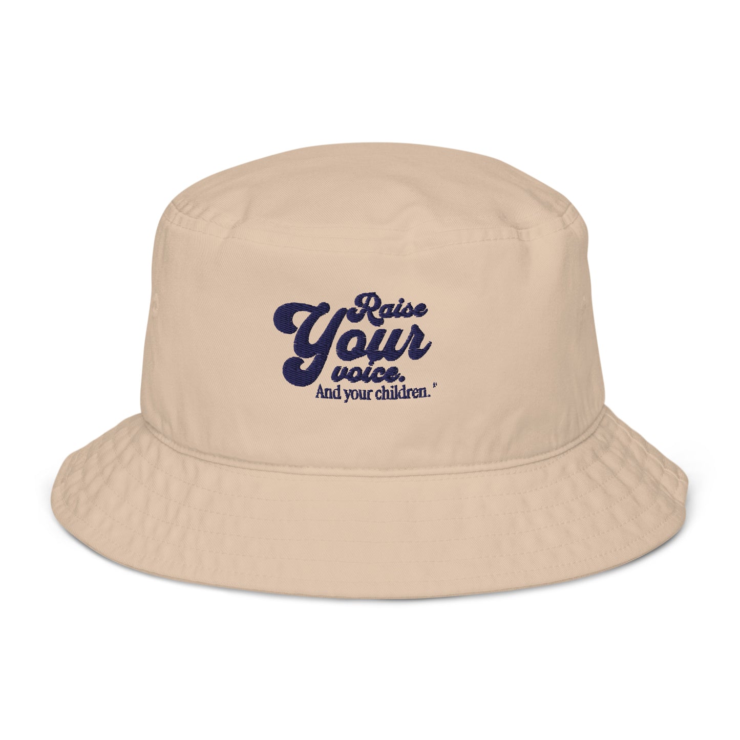 Organic bucket hat